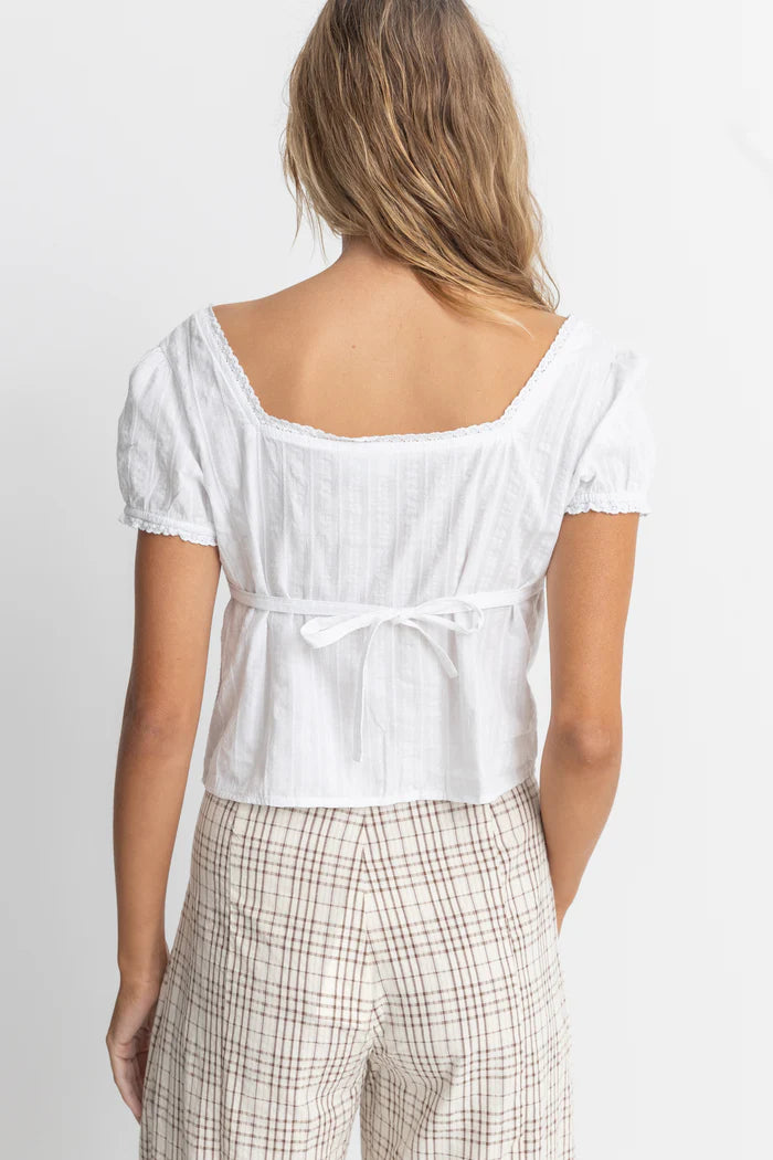 Rhythm Sadie Top White