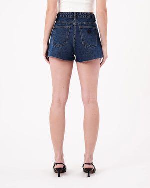 Abrand High Relaxed Short Bella Mid Blue