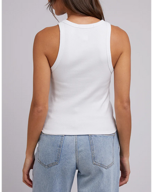 Silent Theory Ella Tank White