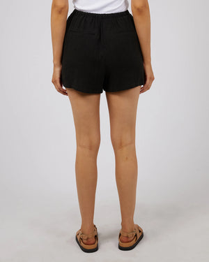 All About Eve Luxe Linen Mini Short Black