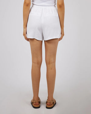 All About Eve Luxe Linen Mini Short White