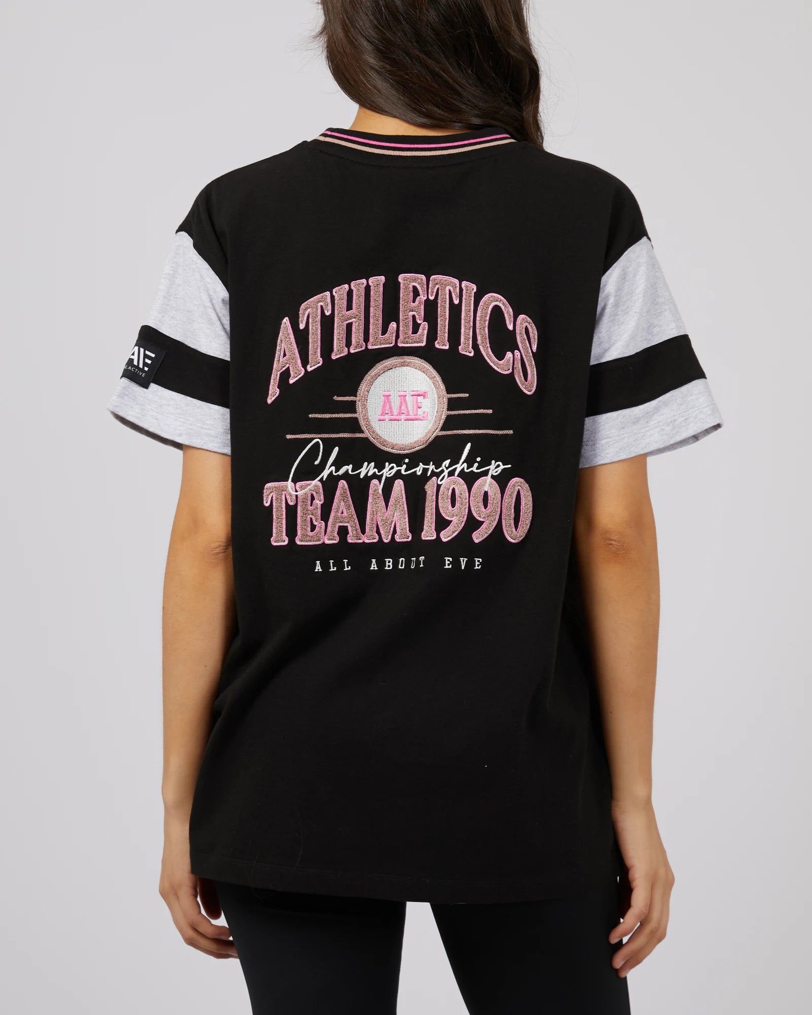 AAE Championship O/S Tee Black