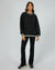 AAE Luxe Active College Crew Sweater Black