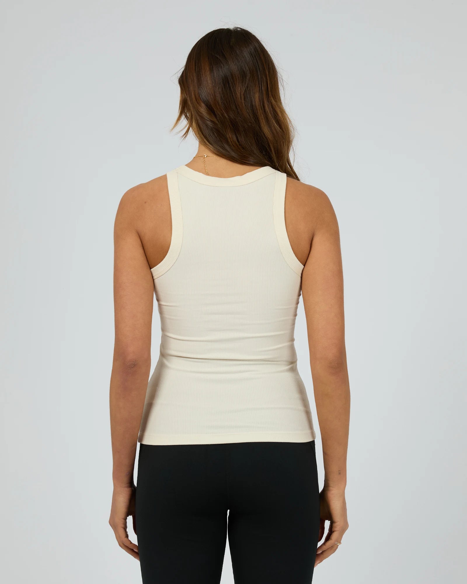 AAE Luxe Active Tank Vintage White