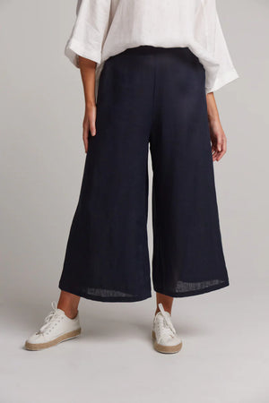 Eb & Ive Studio Crop Pant Navy