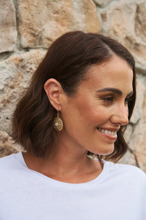 Eb & Ive Aspire Earring Gold