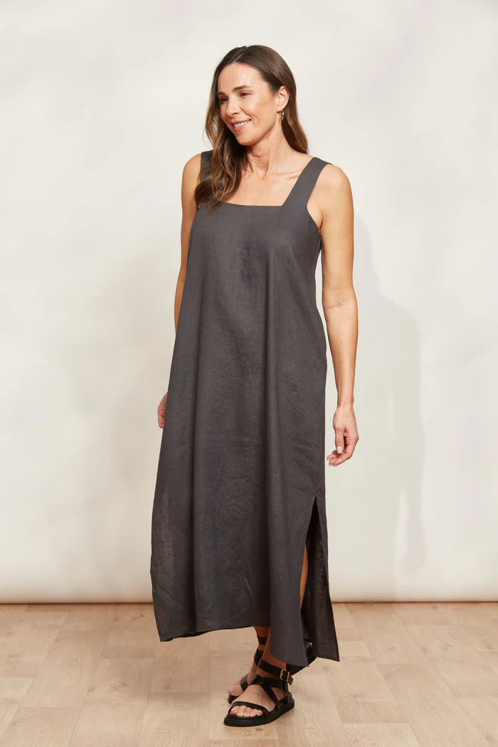 Eb & Ive Halcyon Tank Dress Oyster