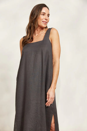 Eb & Ive Halcyon Tank Dress Oyster