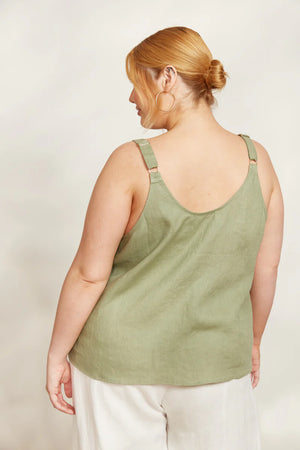 Eb & Ive Sojourn Tank Aloe