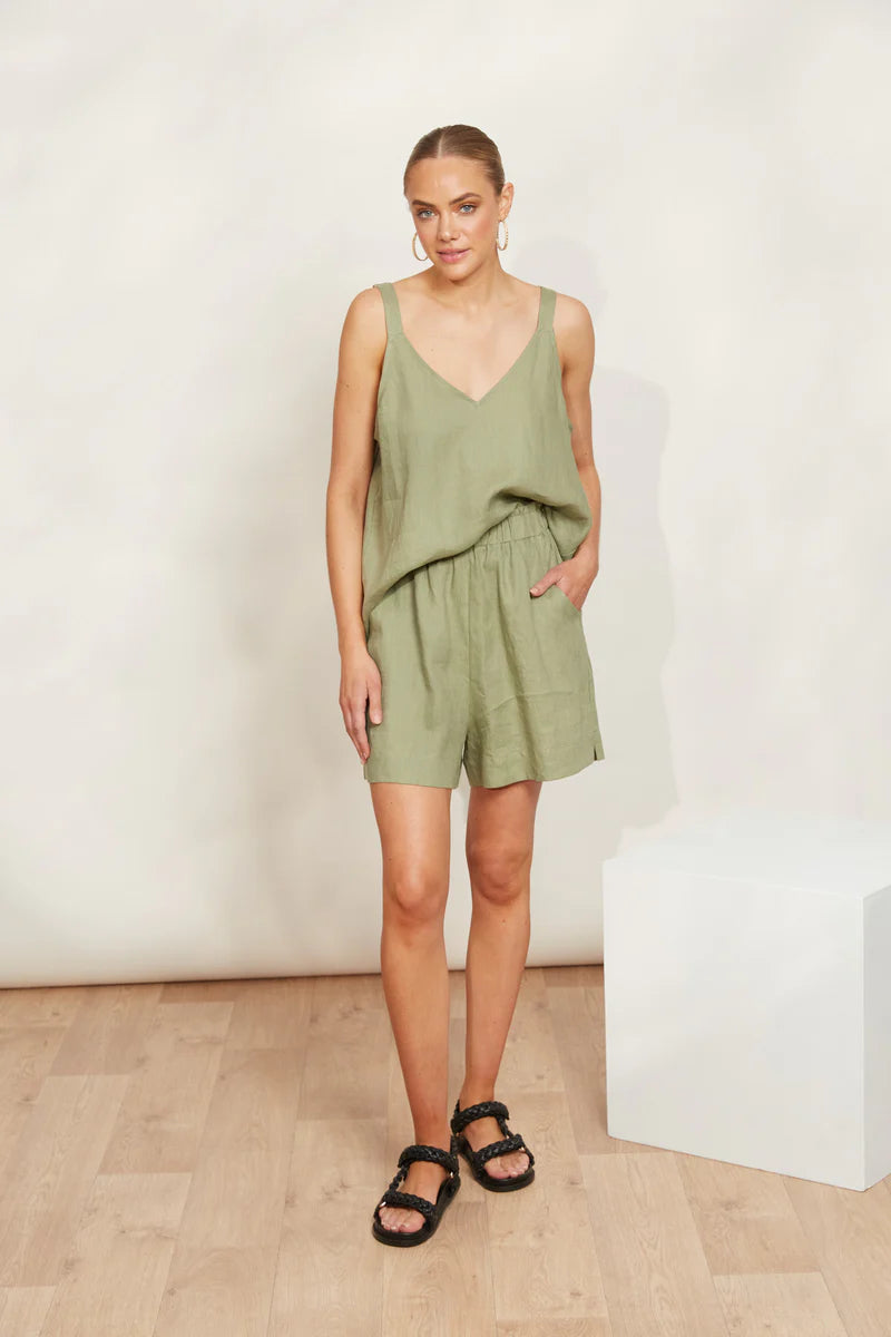 Eb & Ive Sojourn Short Aloe