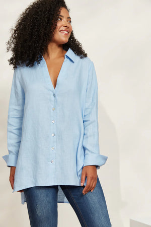 Eb & Ive Sojourn Shirt Coast