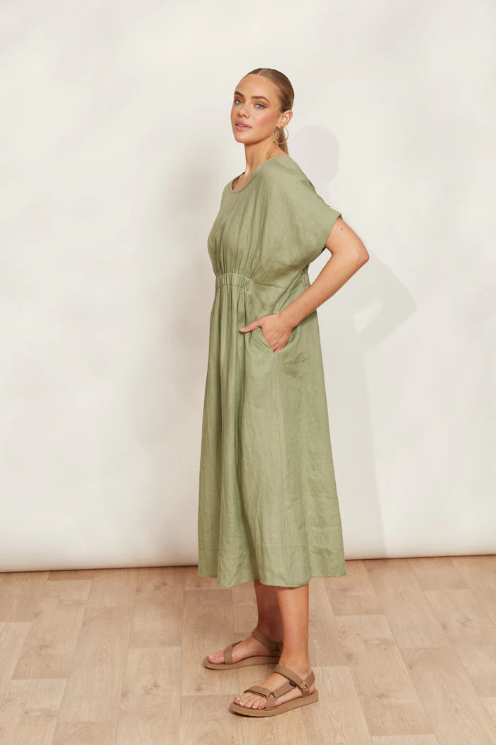 Eb & Ive Sojourn Dress Aloe