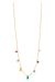 Eb & Ive Palmier Necklace - Rainbow