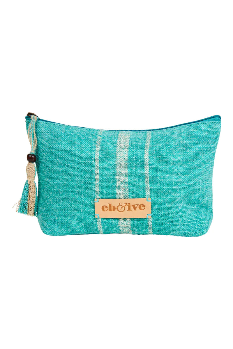 Eb & Ive Halcyon Pouch - Aqua