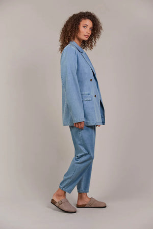 Eb & Ive Pepi Denim Blazer Denim
