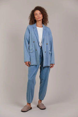 Eb & Ive Pepi Denim Blazer Denim