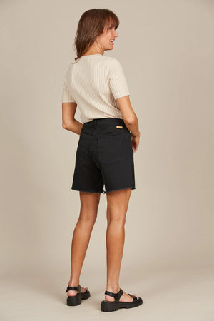 Isle of Mine Duke Denim Shorts Black