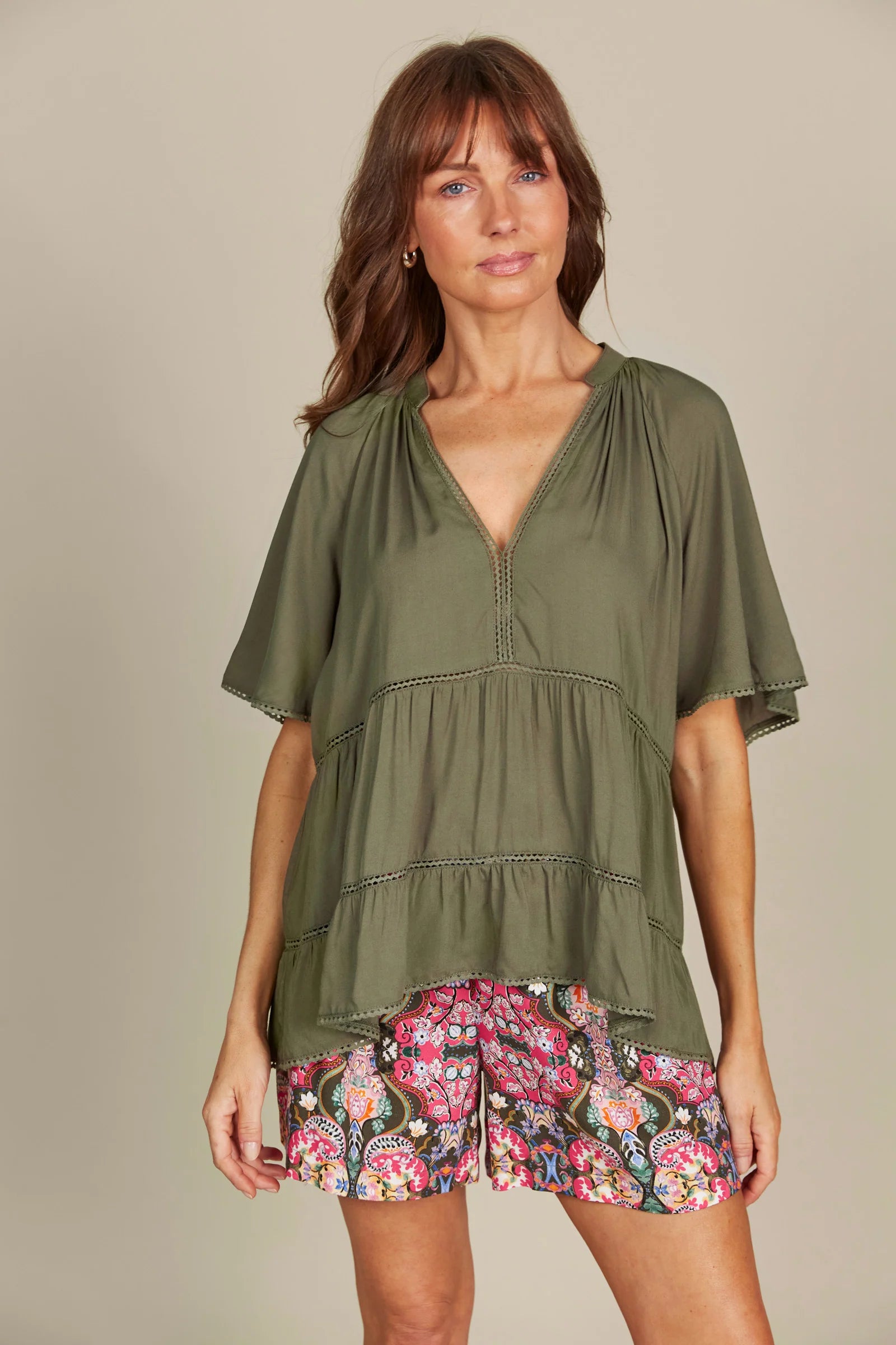 Isle of Mine Esme Top Olive