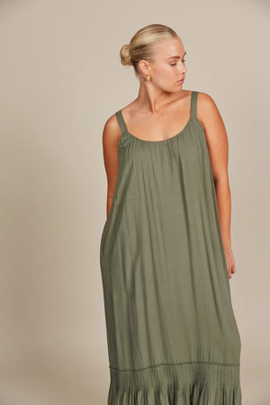 Isle Of Mine Esme Tank Dress Olive