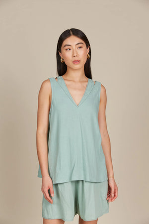 Isle of Mine Amelie Tank Seafoam