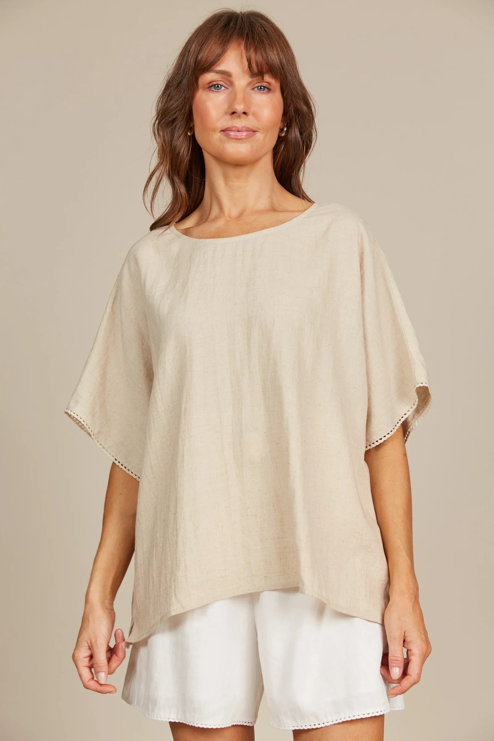 Isle of Mine Amelie Relaxed Top Canvas