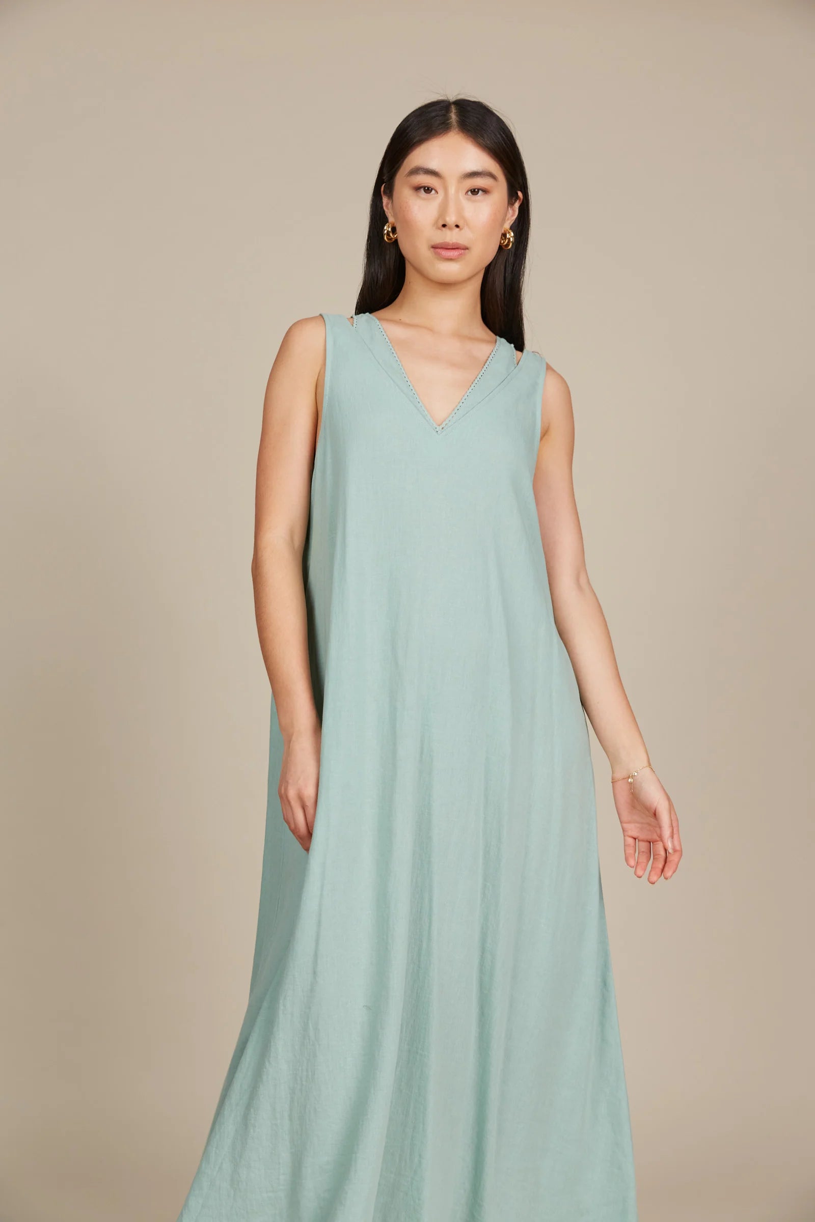 Isle Of Mine Amelie Tank Maxi Seafoam