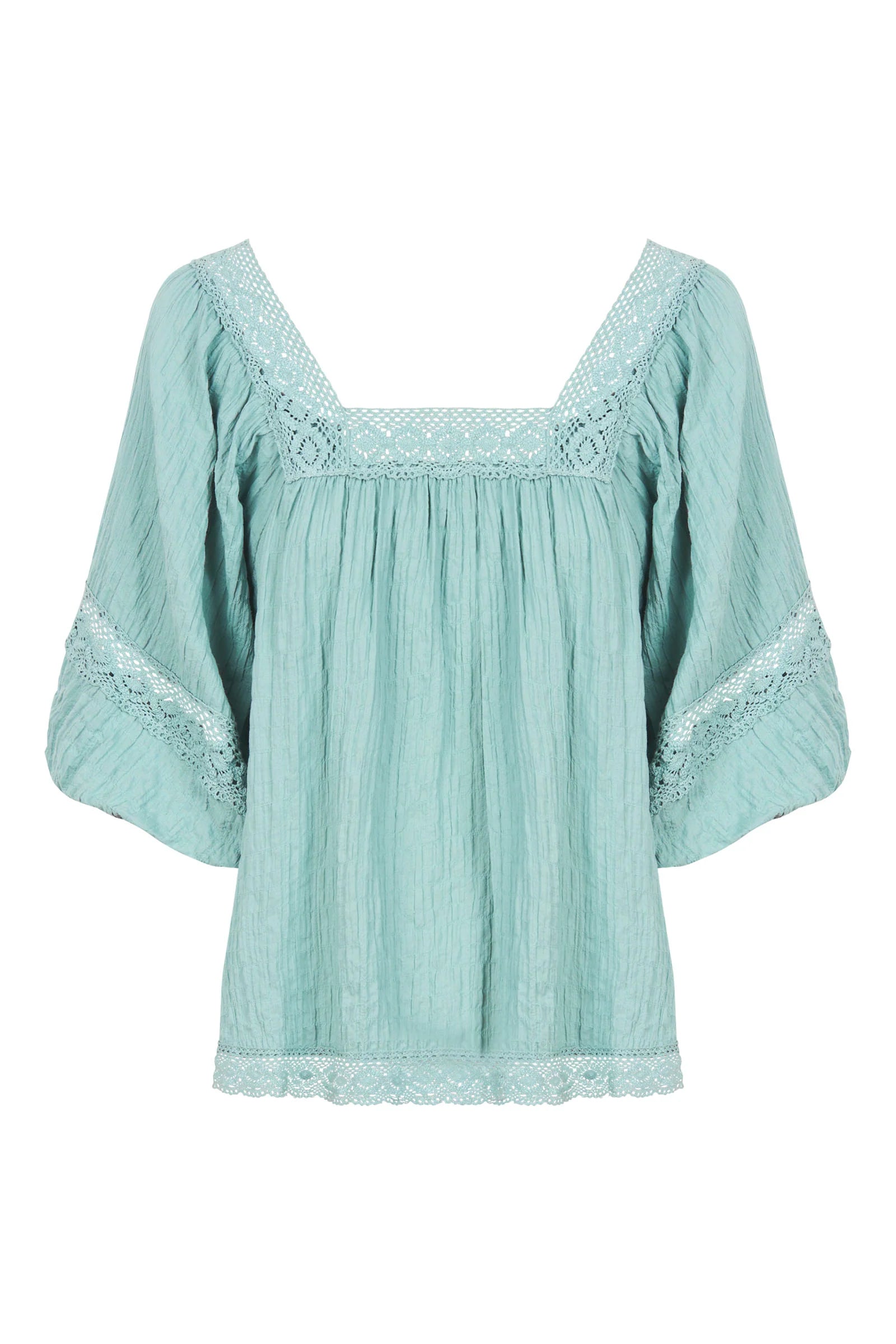 Isle Of Mine Fleur Top Seafoam