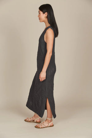 Isle of Mine Sylvie Dress Graphite