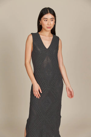 Isle of Mine Sylvie Dress Graphite