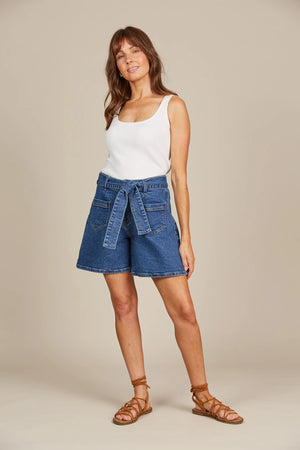 Isle of Mine Margot Denim Short Denim