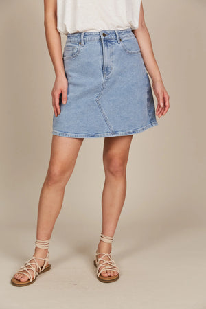 Isle of Mine Margot Denim Skirt Stellar