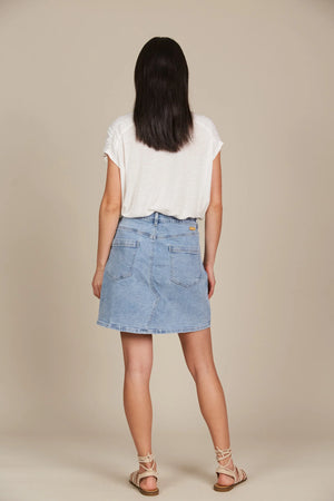 Isle of Mine Margot Denim Skirt Stellar