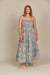 Isle Of Mine Remi Shirred Maxi Lotus Fleuron