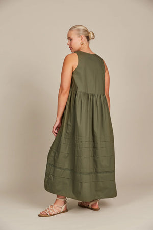 Isle Of Mine Remi Tank Dress Olive