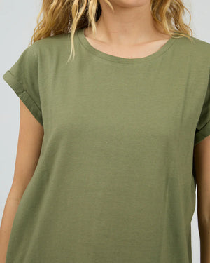 Silent Theory Lucy Tee Khaki