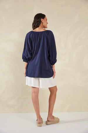 Haven Sardinia Relaxed Blouse Riviera