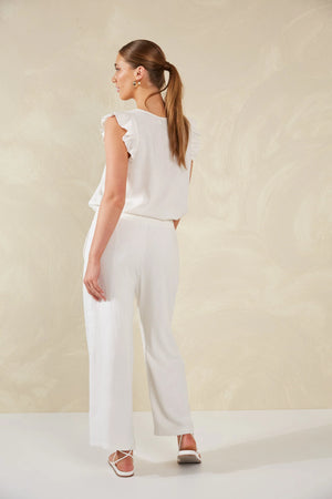 Haven Sardinia Pant Bianco