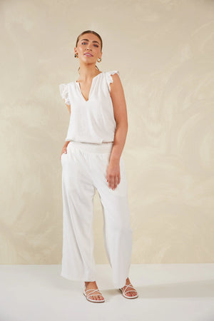 Haven Sardinia Pant Bianco