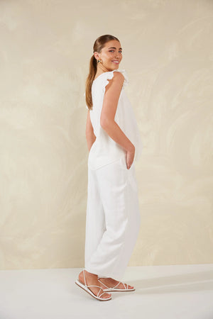 Haven Sardinia Pant Bianco