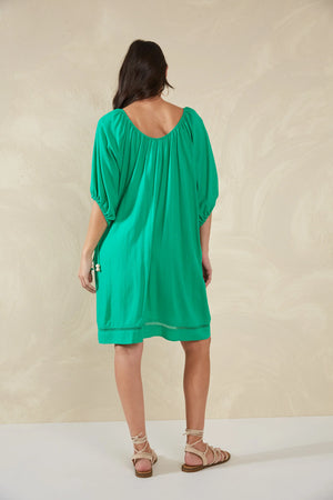 Haven Sardinia Relaxed Dress Verde