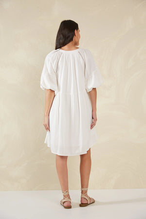 Haven Florence Dress Bianco