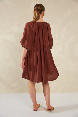 Haven Florence Dress Espresso