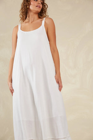 Haven Florence Tank Maxi Bianco