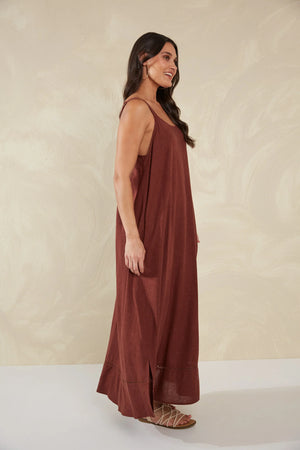 Haven Florence Tank Maxi Espresso