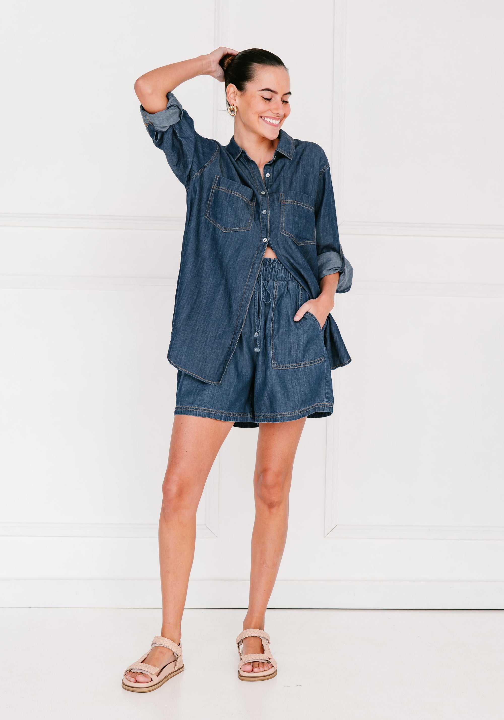 Soul Sparrow Kim Denim Shorts Denim