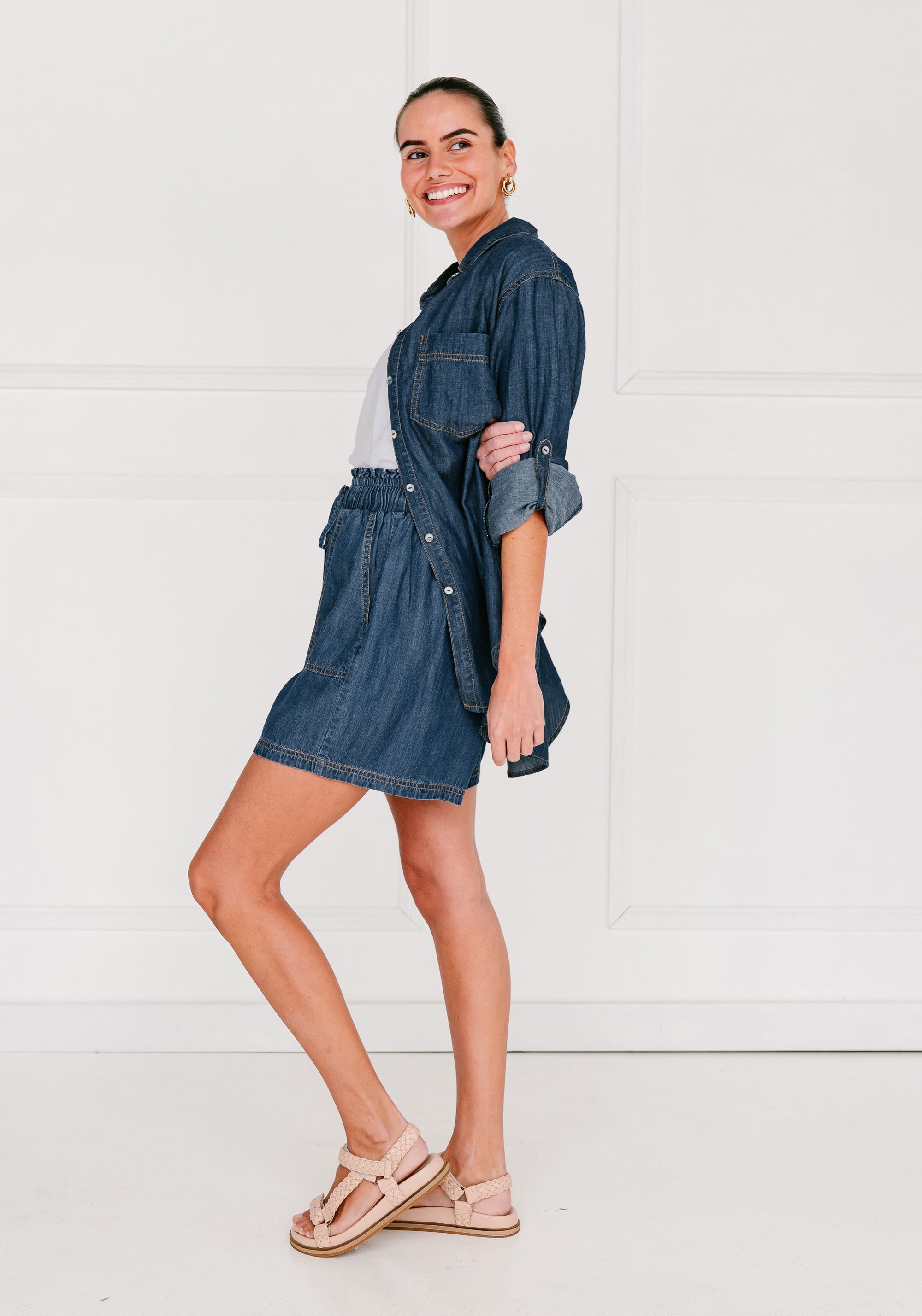 Soul Sparrow Kim Denim Shorts Denim