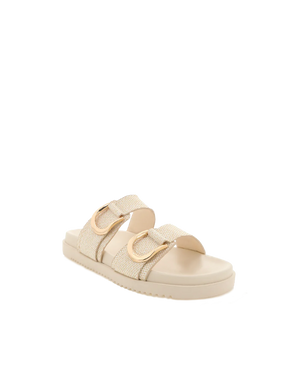 Billini Areli Slide Cream Raffia