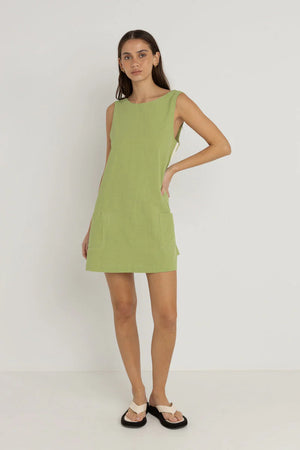 Rhythm Hanalei Mini Dress Green