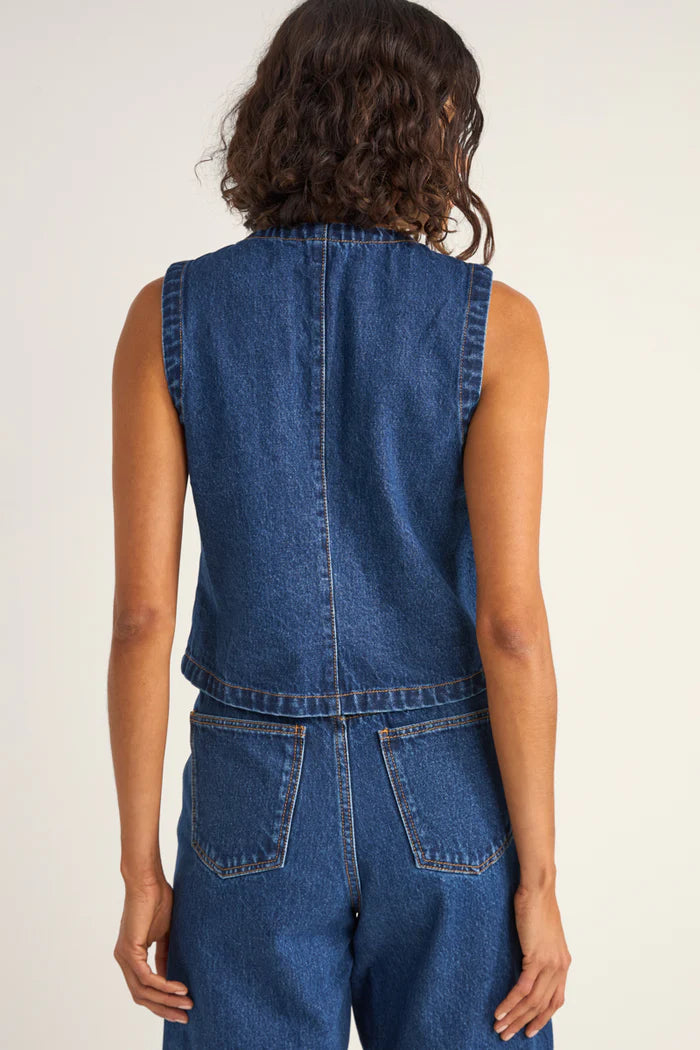 Rhythm Gia Denim Jorts Indigo