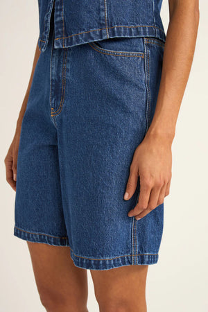 Rhythm Gia Denim Jorts Indigo